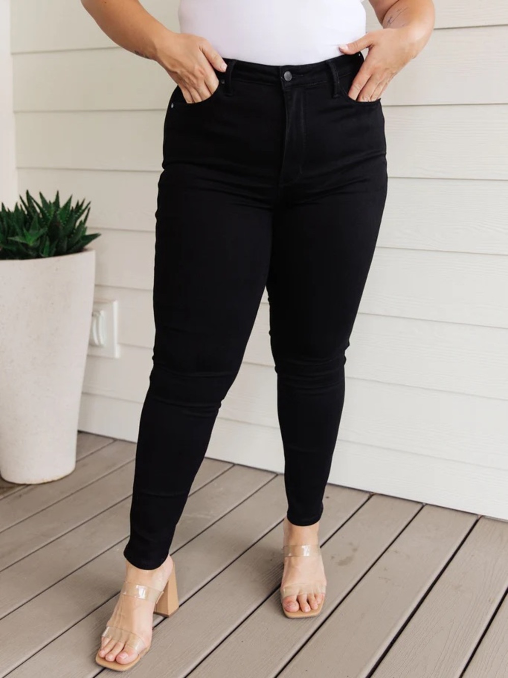 NWT Judy Blue High Waist Skinny Fit Jeans | 14W